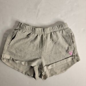 Playboy By PacSun Sweat Fleece Shorts Small Gray Pink Logo